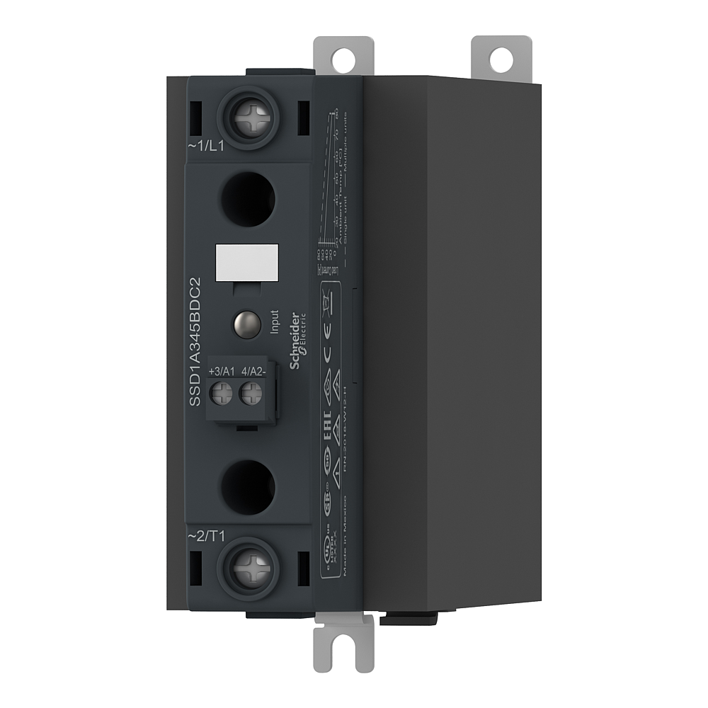 RELAIS STATIQUE-RAIL DIN, 1 PH